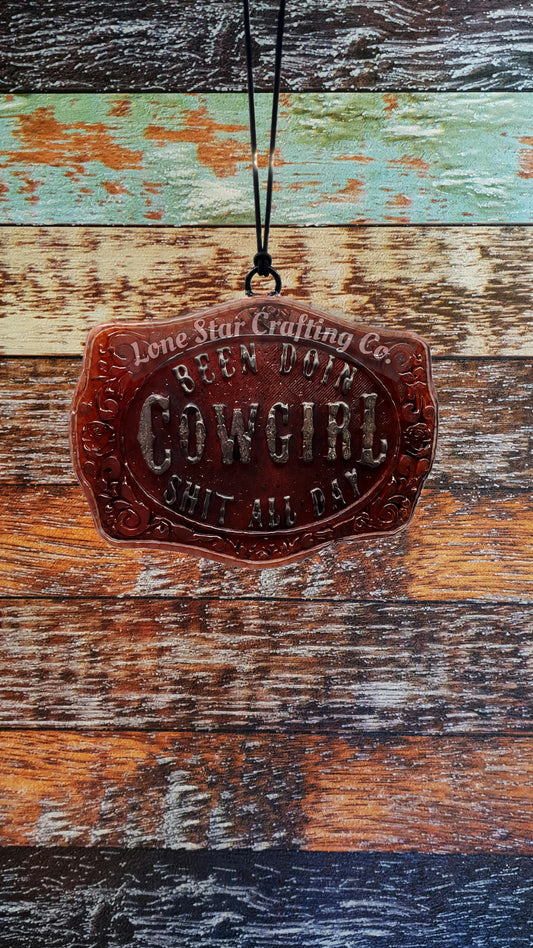 Cowgirl Belt Buckle (Scent: Volcano)